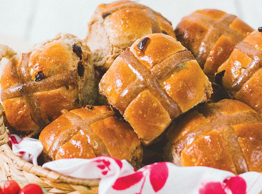 Cranberry Orange Hot Cross Bun - Toasted Delight – COBS Bread