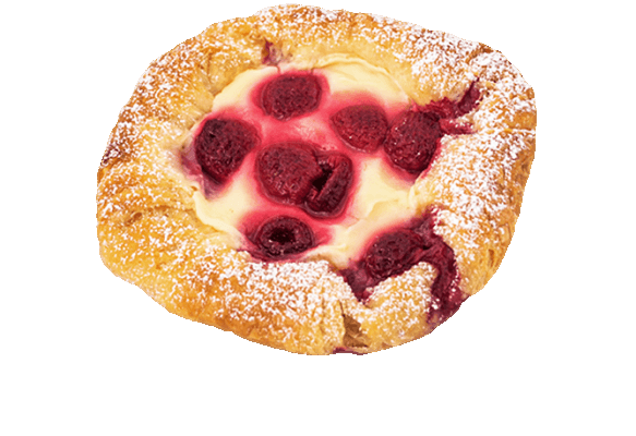 Raspberry & Custard Danish
