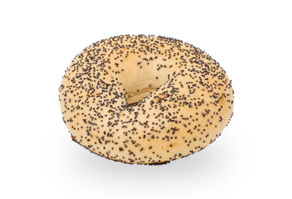 poppy seed bagel