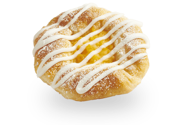 Peach danish