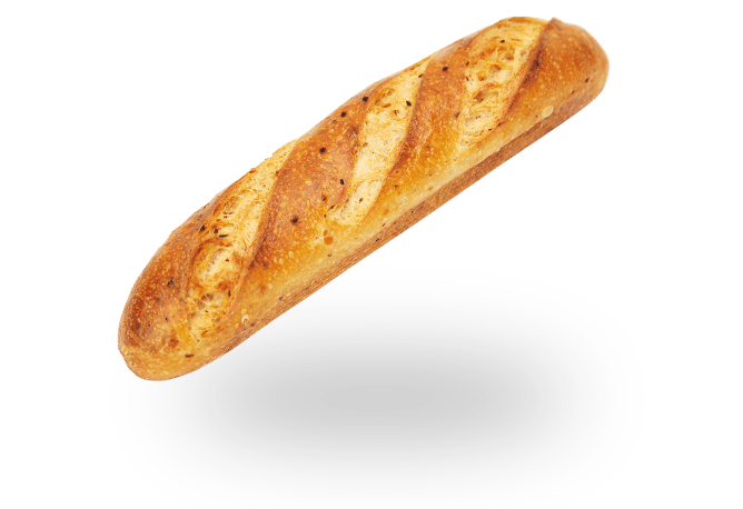 Garlic Cheddar Sourdough Half Baguette