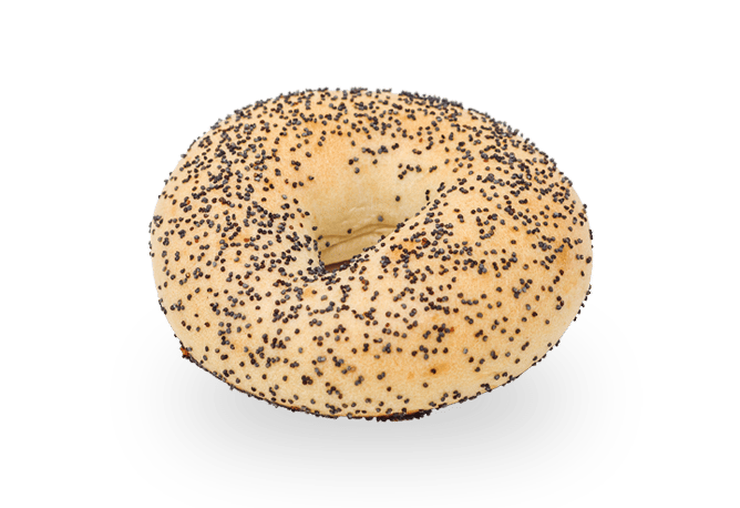 poppy seed bagel