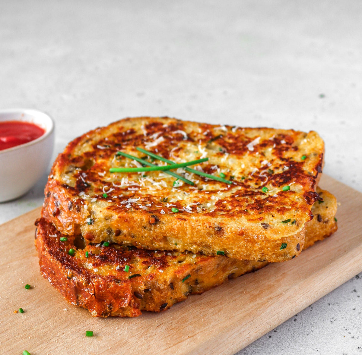 Parmesan & Chive French Toast