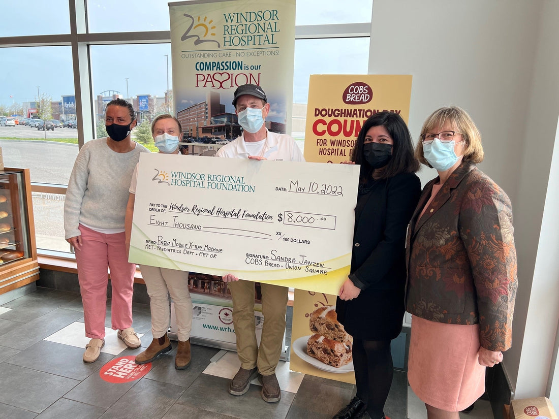 New Franchisee Sandra Raised $8,000 for Windsor Regional Hospital