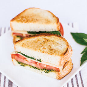 Pane Di Casa Pesto Caprese