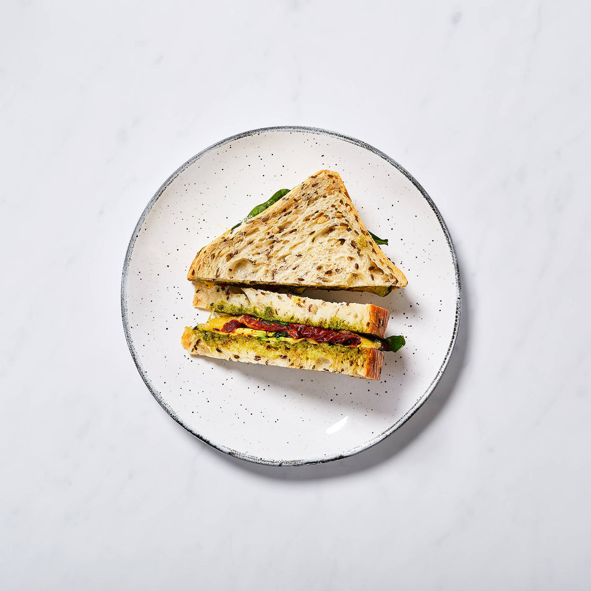 Grilled Vegetable and Havarti Sandwich