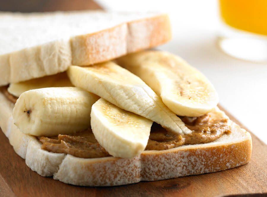 Nuts For Bananas Sandwiches