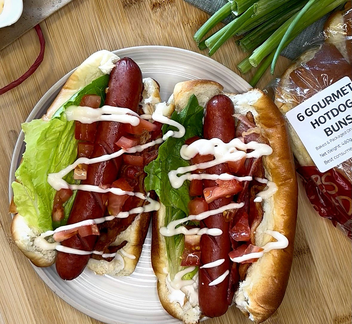 Loaded BLT Hot Dog