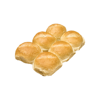 High Fibre Lunchbox Buns - 6-Pack