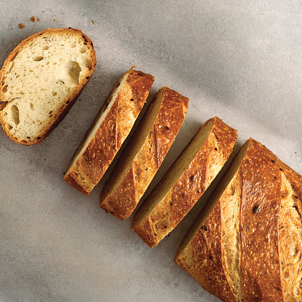 Garlic Cheddar Sourdough Vienna