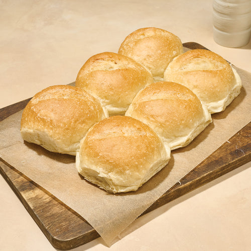 High Fibre Lunchbox Buns - 6-Pack
