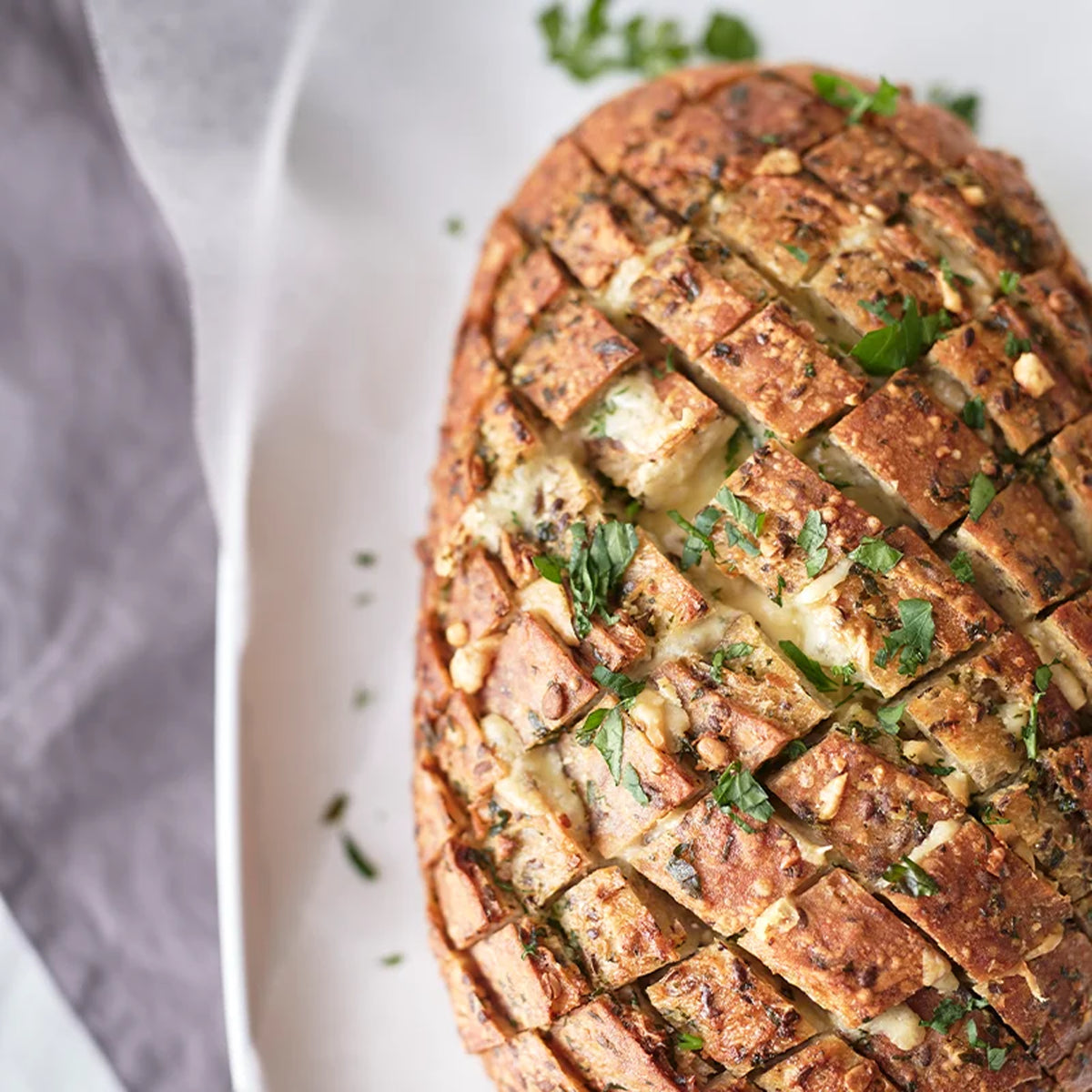 Garlic Cheddar Sourdough Vienna