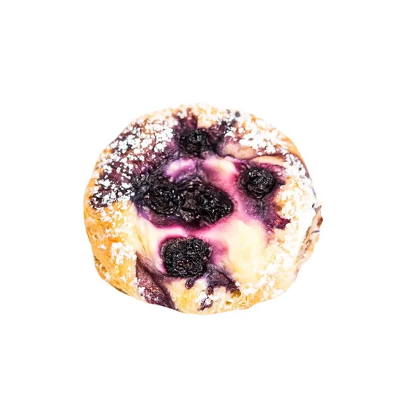 Mini Wild Blueberry & Custard Danish