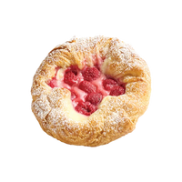 Raspberry & Custard Danish