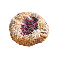 Wild Blueberry & Custard Danish