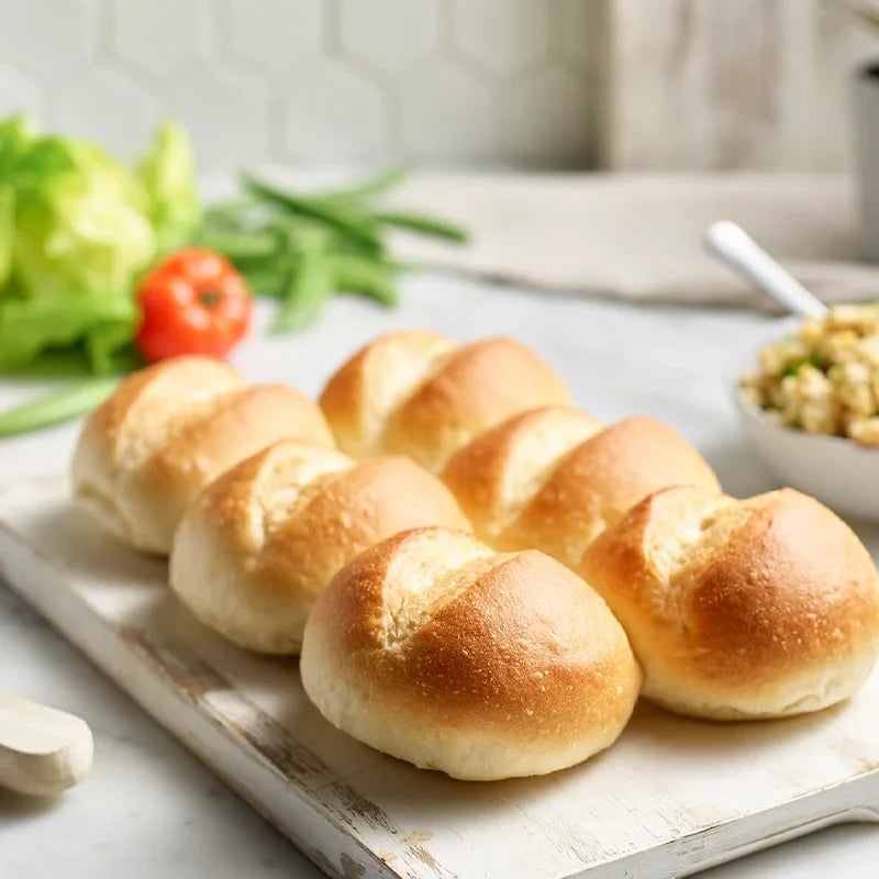 High Fibre Lunchbox Buns 6-pack