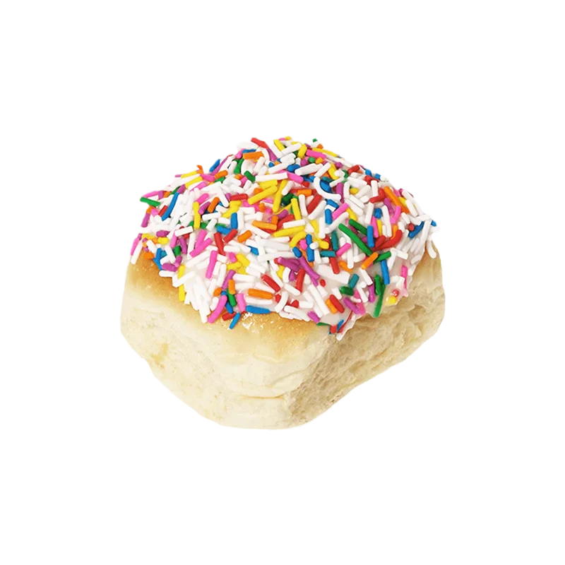 Fun Bun with Cream Cheese Icing & Sprinkles