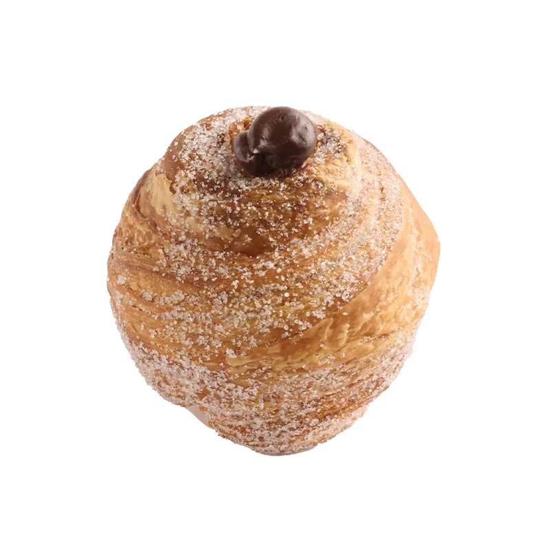 Chocolate Bavarian Kreme Cruffin