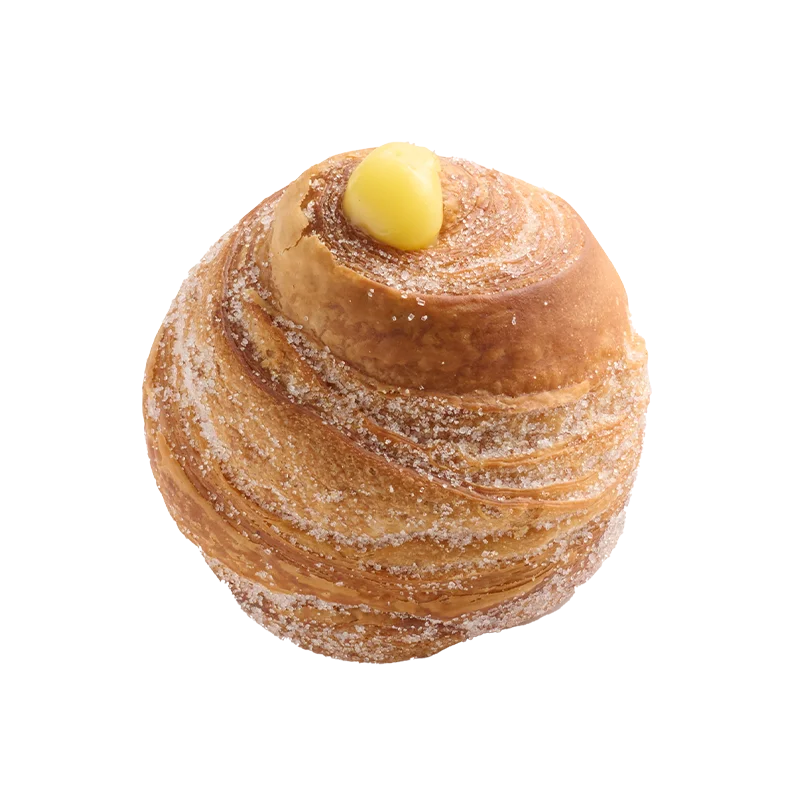 Lemon Curd Cruffin
