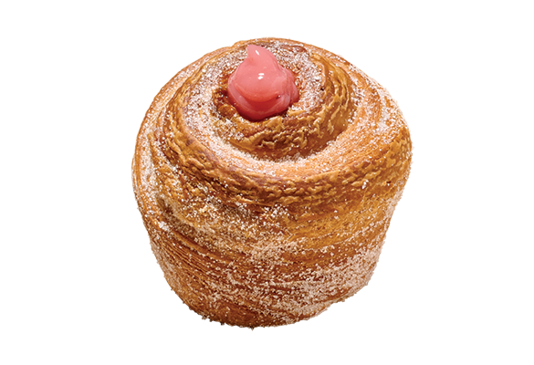 Strawberries & Kreme Cruffin