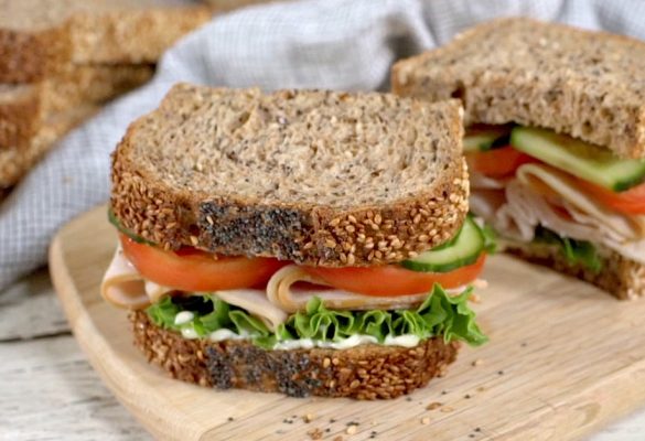 Turkey Sandwich on Cape Seed Bread