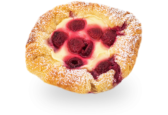 Raspberry & Custard Danish