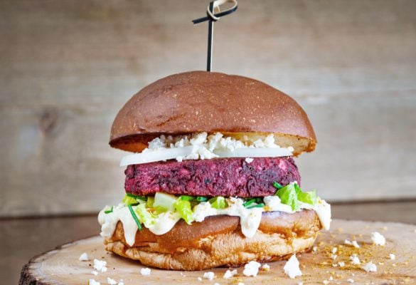 Mediterranean Beet Burger - 850