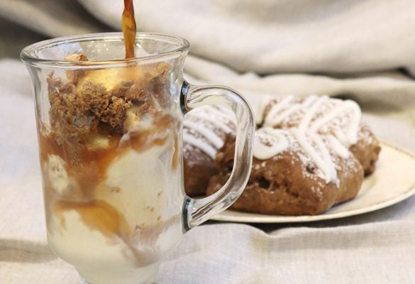 Gingerbread Scone Affogato - 1200 x 628