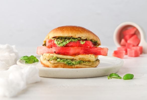 Halloumi & Watermelon Sandwich