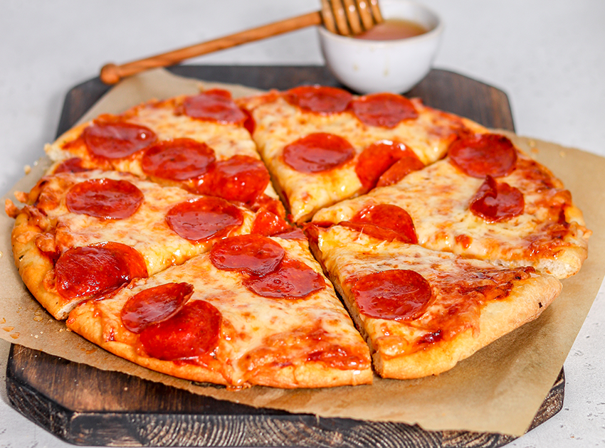 Homemade Pepperoni Pizza – Modern Honey