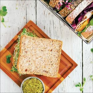 Green Goddess Vegetable Sandwich