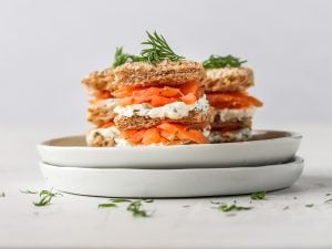 Smoked Salmon Sandwich