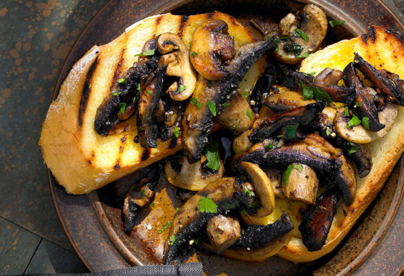 Mushroom Bruschetta