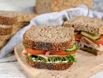 Cape Seed Turkey Sandwich