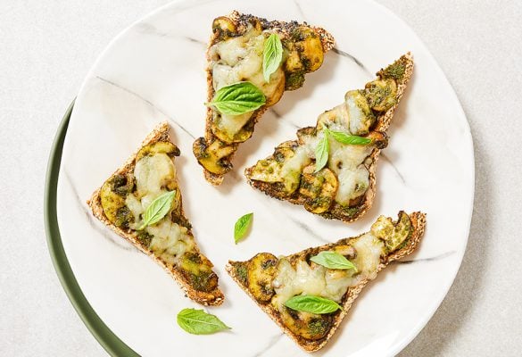 Pesto Mushroom Melt