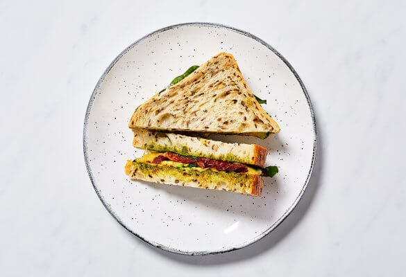 Grilled Vegetable and Havarti Sandwich