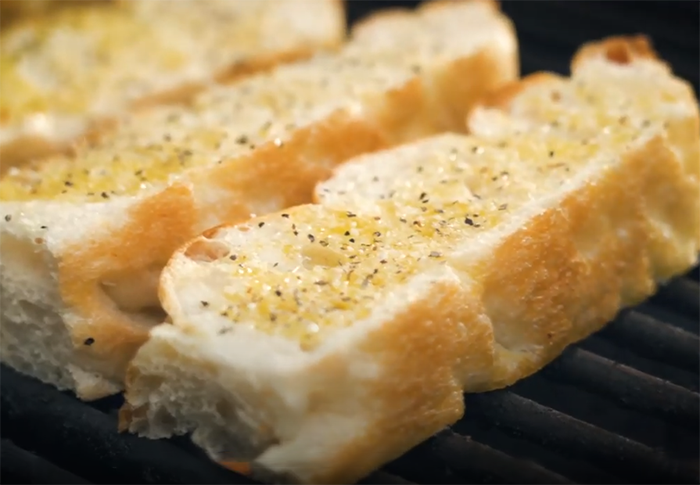 Caesar Salad with Italian Herb Focaccia