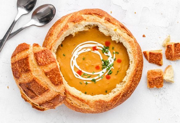 Pumpkin Soup Boule