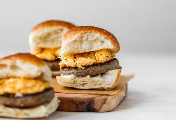 Breakfast sliders