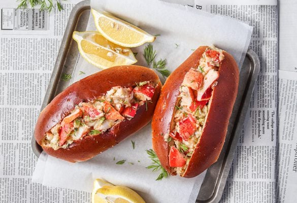 Brown Butter Lobster Rolls