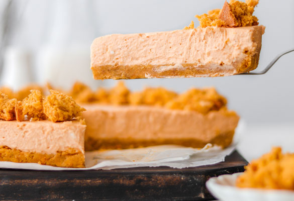 No-bake Pumpkin Cheesecake