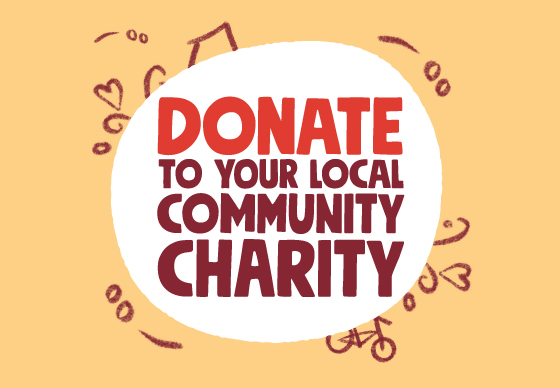 Donate to your local community charity