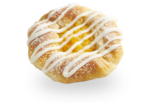 Peach danish