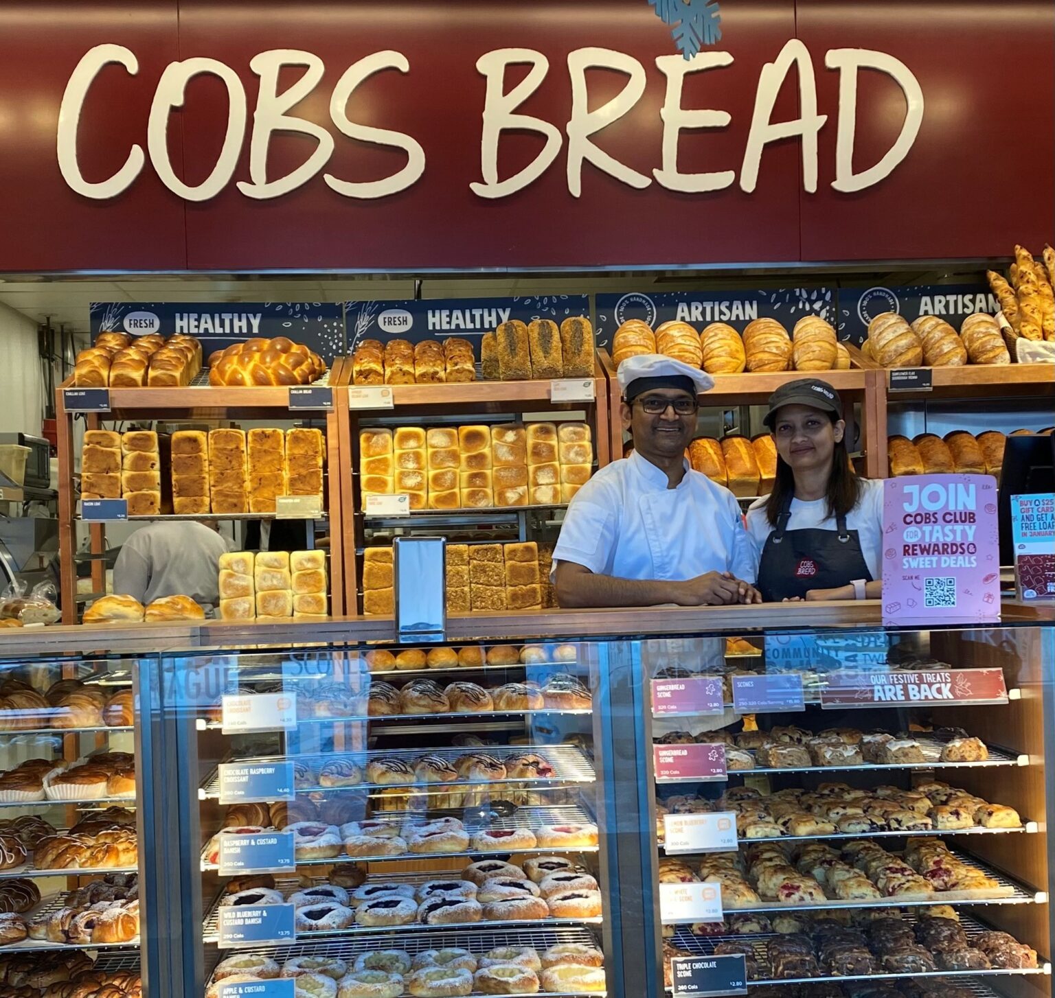 New Artisanal Bakery Opening, Northland Village, Calgary, Alberta COBS Bread